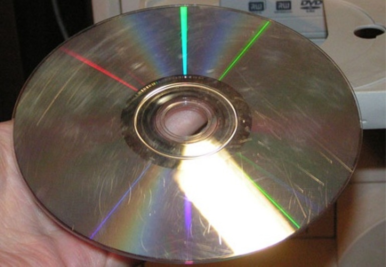 Surface du CD