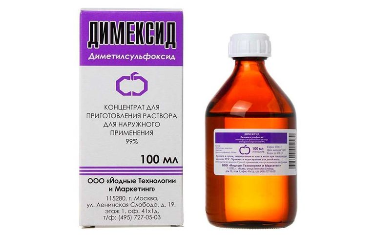 Dimexide - antiseptic and anesthetic